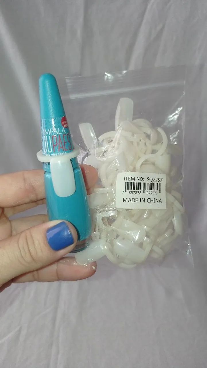 Kit de unhas postiças 