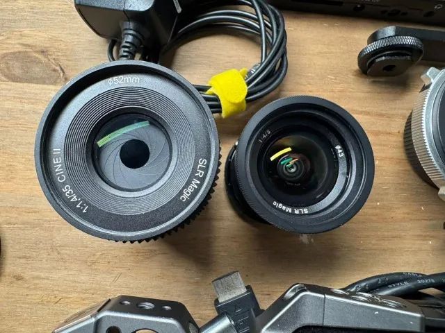 Kit de Camera Blackmagic Pocket 4k + Lentes incrivel - Foto 3