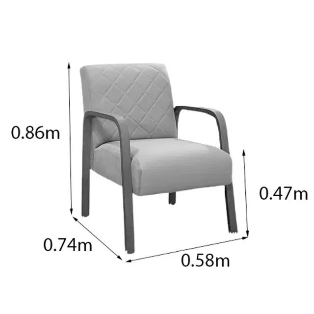 Poltrona Ayla    Pronta Entrega!  RF - Foto 4