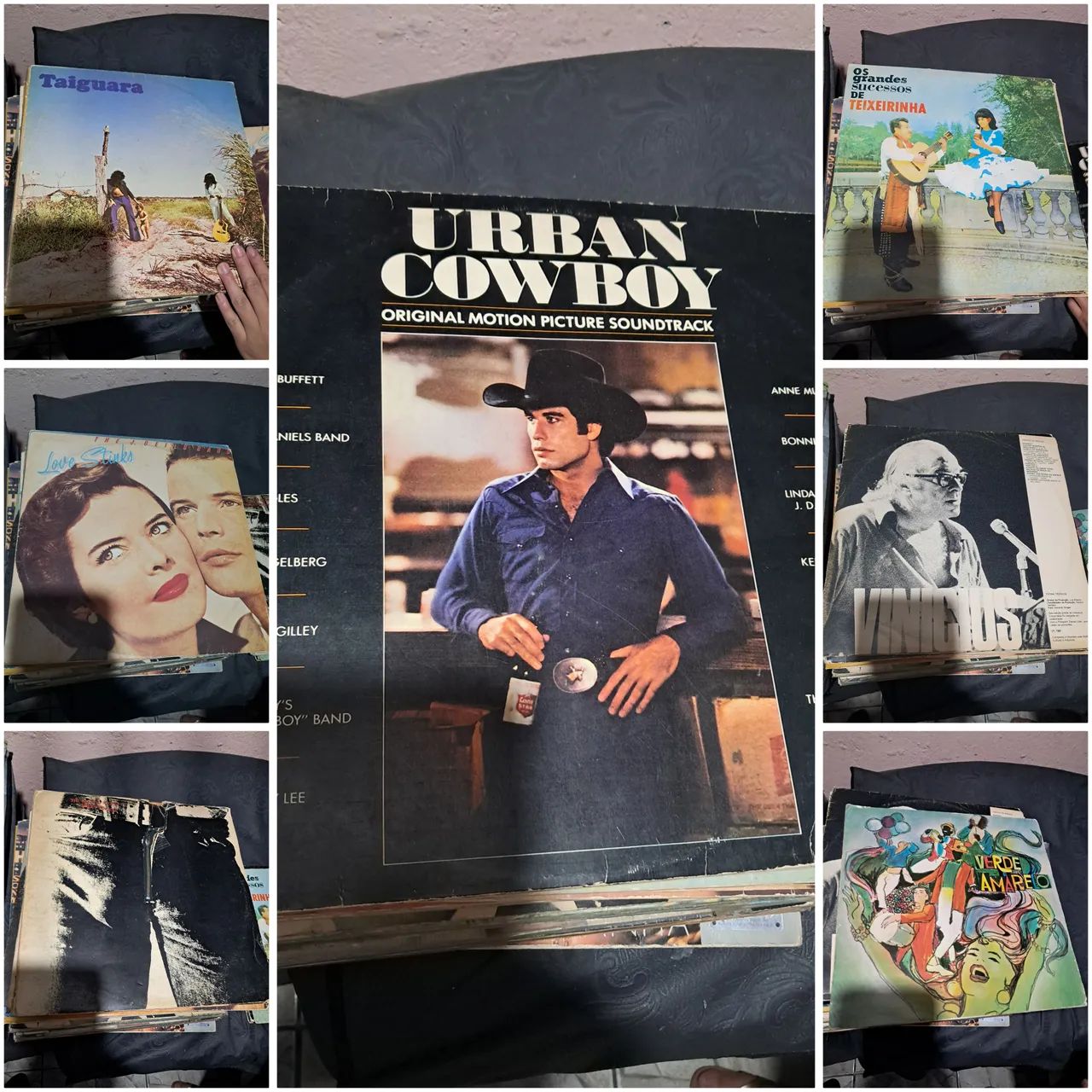 Lote de discos de vinil