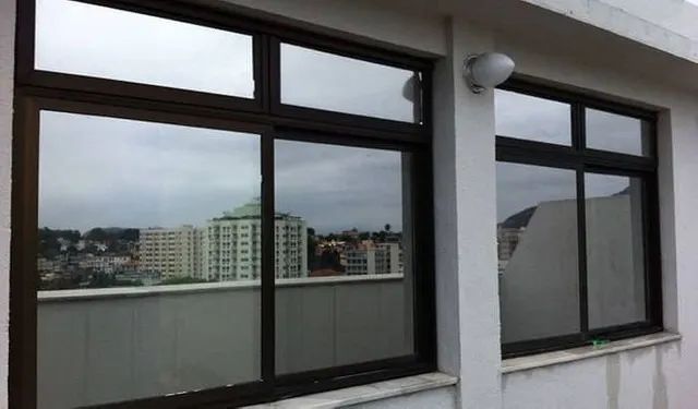 Película espelhada profissional, reduz o calor do sol em 90%, conforto e privacidade
