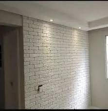 Tijolinhos Rústicos 3d modelo brick Branco (Gesso) - Foto 3