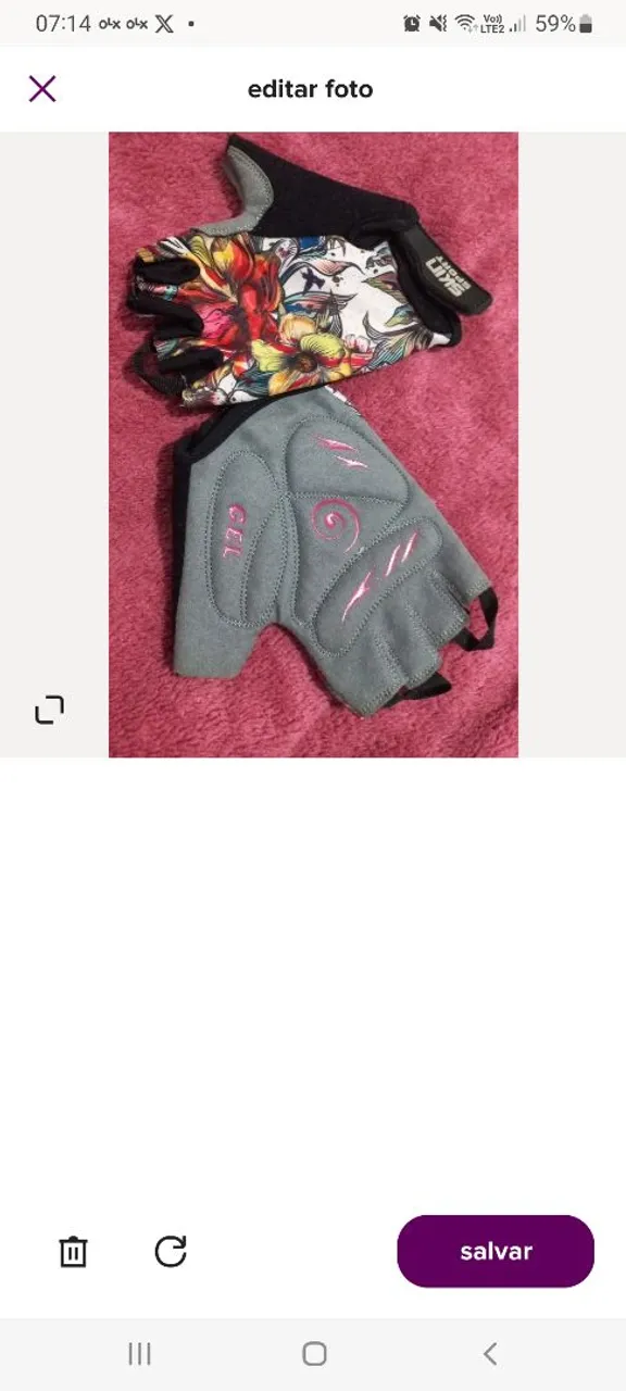 Luvas de Ciclismo
