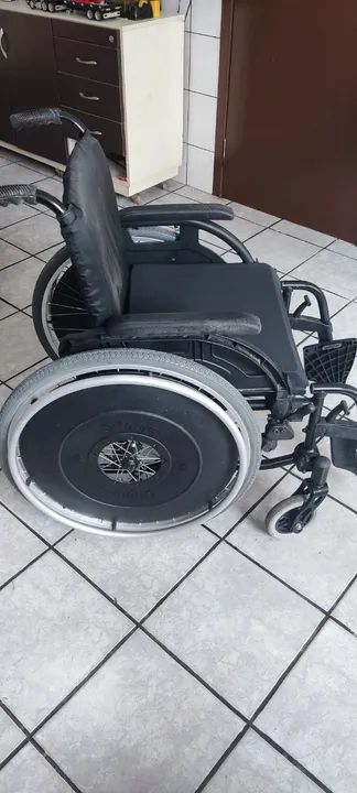 Cadeira de rodas Ortbobras 46cm (interno) - Foto 2