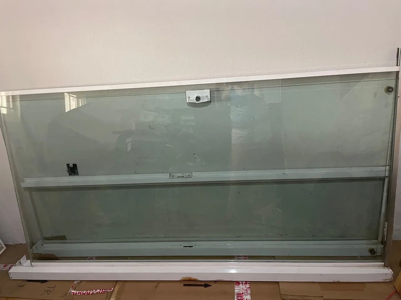 Porta de correr BLINDEX para frente de loja ou escritório  - Foto 2