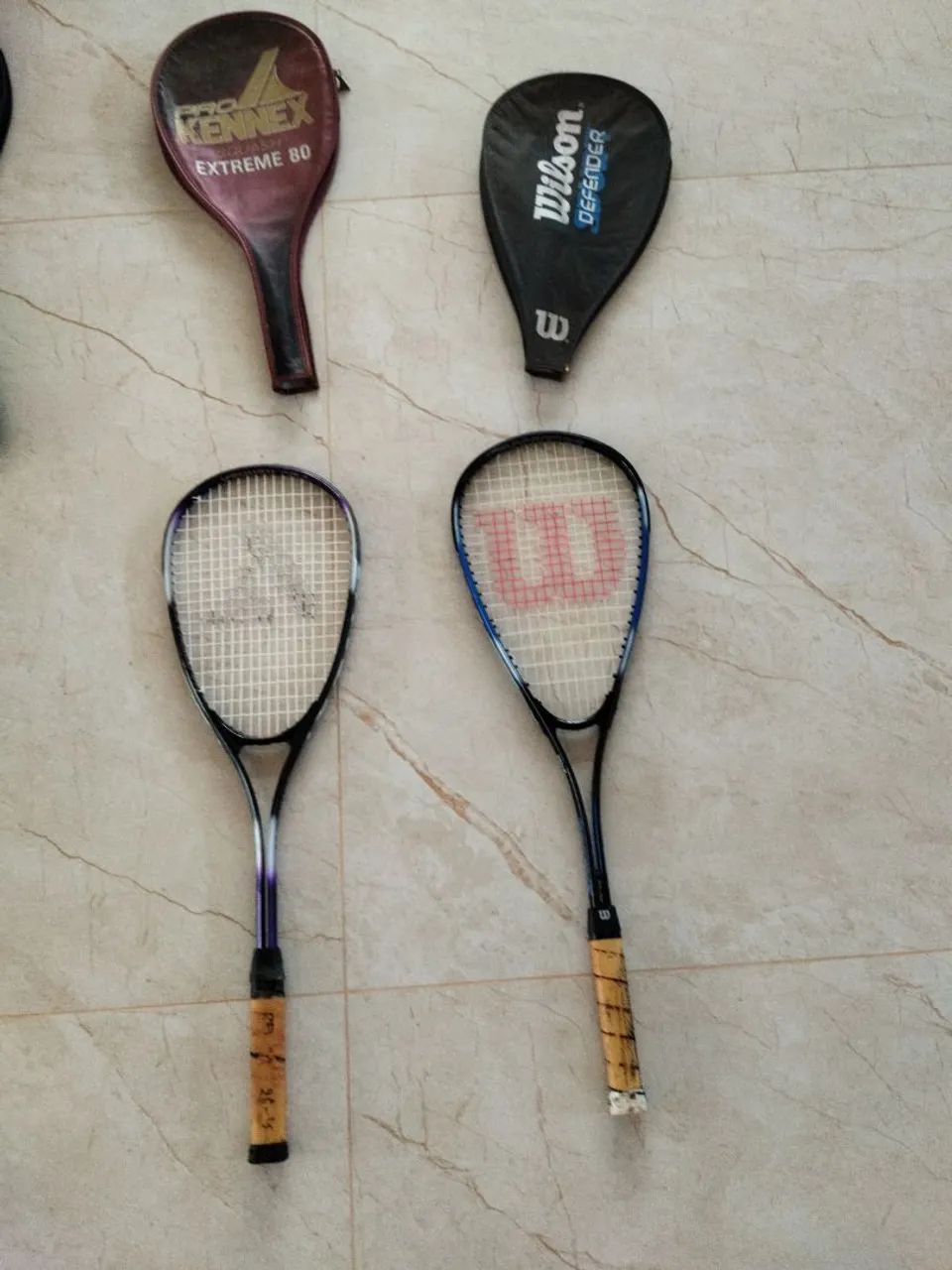 Raquete de squash 250 cada