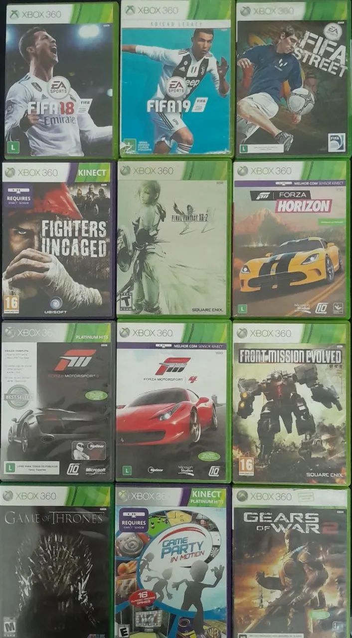 JOGOS DE XBOX 360 - PREÇOS NA DESCRIÇÃO 