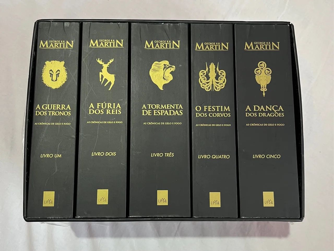 Box As Crônicas de Gelo e Fogo - 5 Volumes