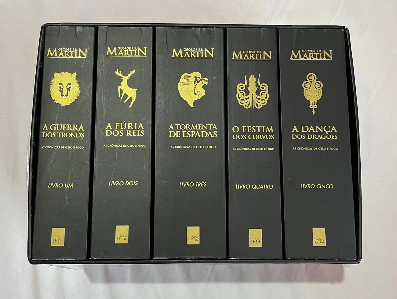 Box As Crônicas de Gelo e Fogo - 5 Volumes