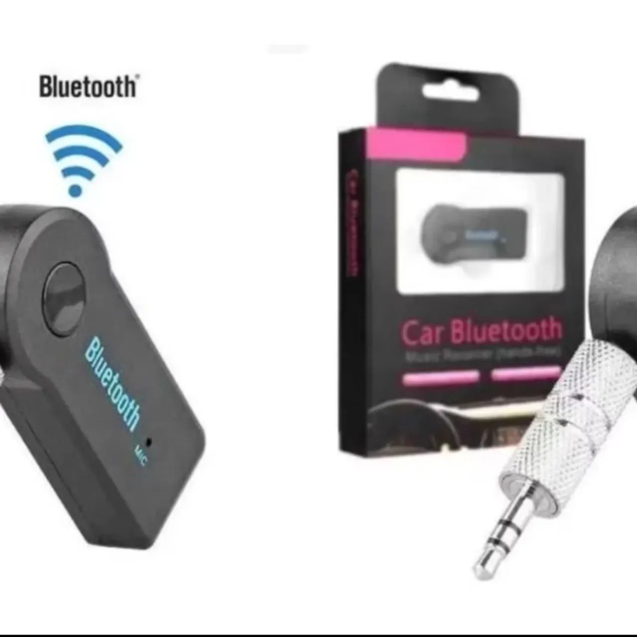 Adaptador Receptor de Áudio Bluetooth para Carro