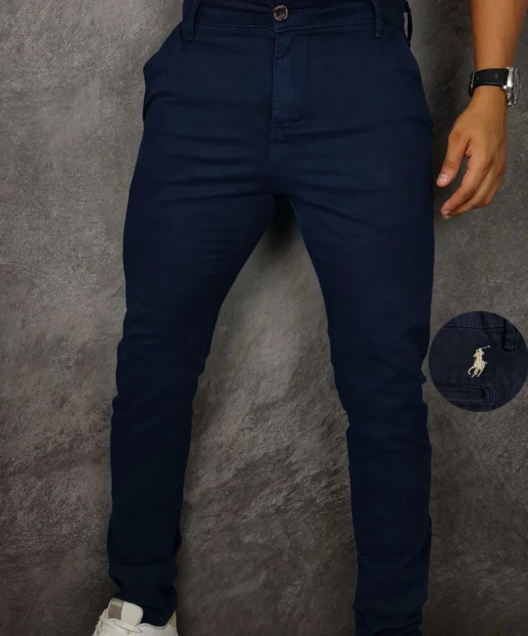 Calça de sarja - 38 ao 48 - Foto 4