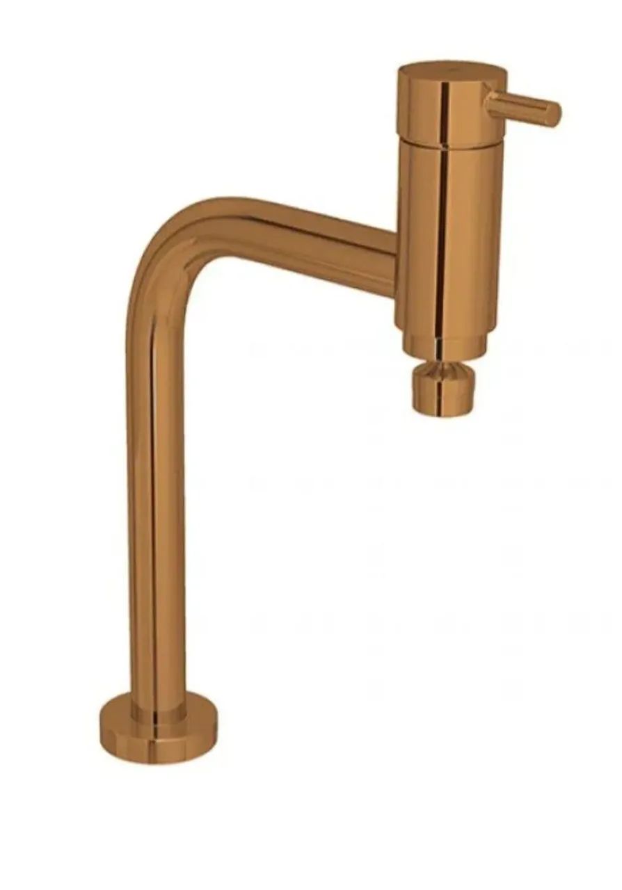 Torneira Dourada para Banheiro