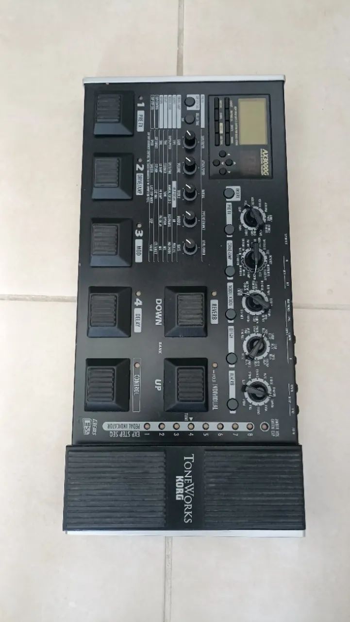 Pedaleira AX3000 korg - Foto 5