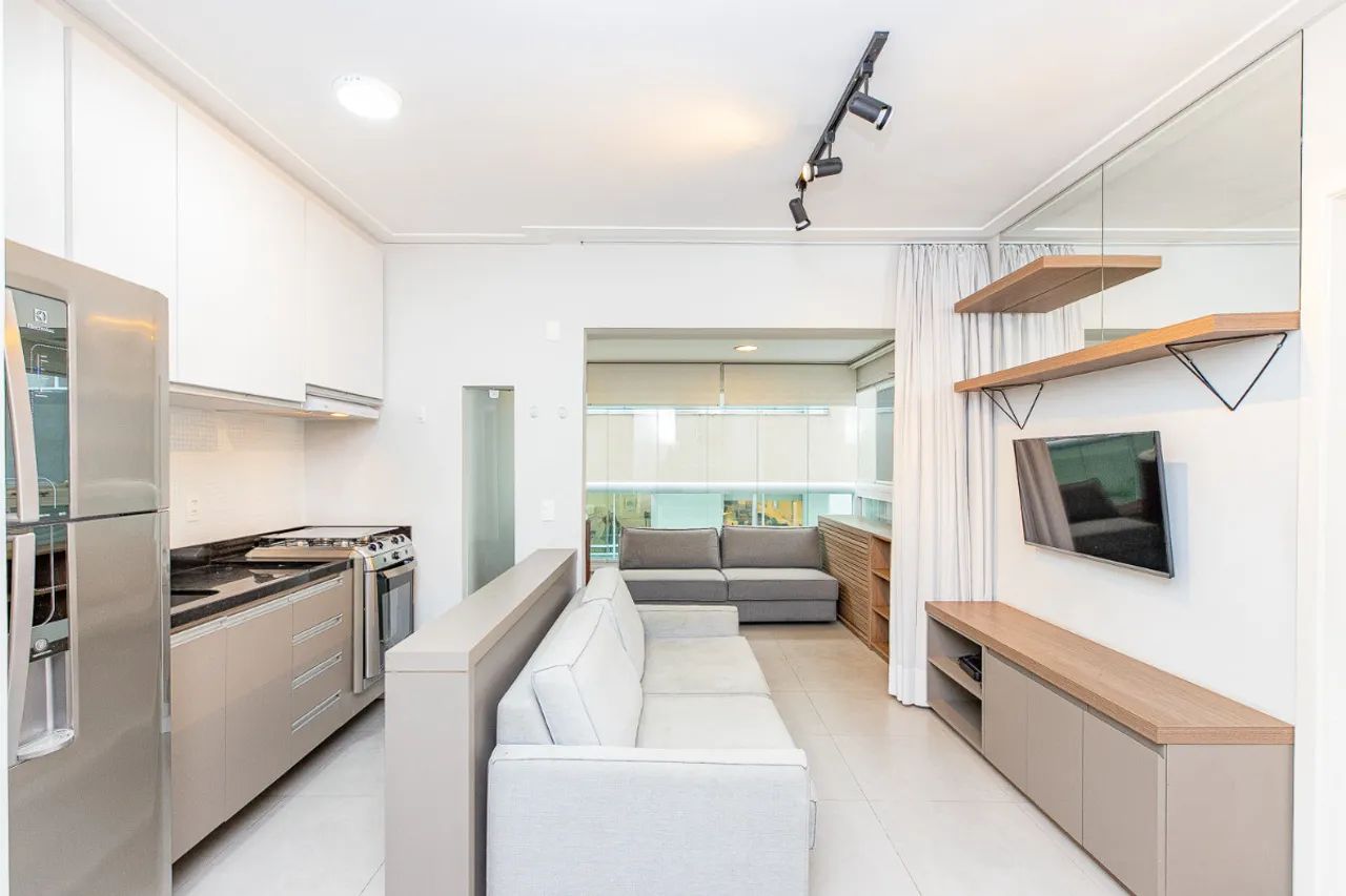 Apartamento tipo para venda com 1 quarto, sendo 1 suíte, 45m² - Foto 2