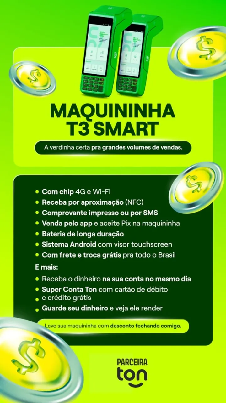 Maquininhas ton