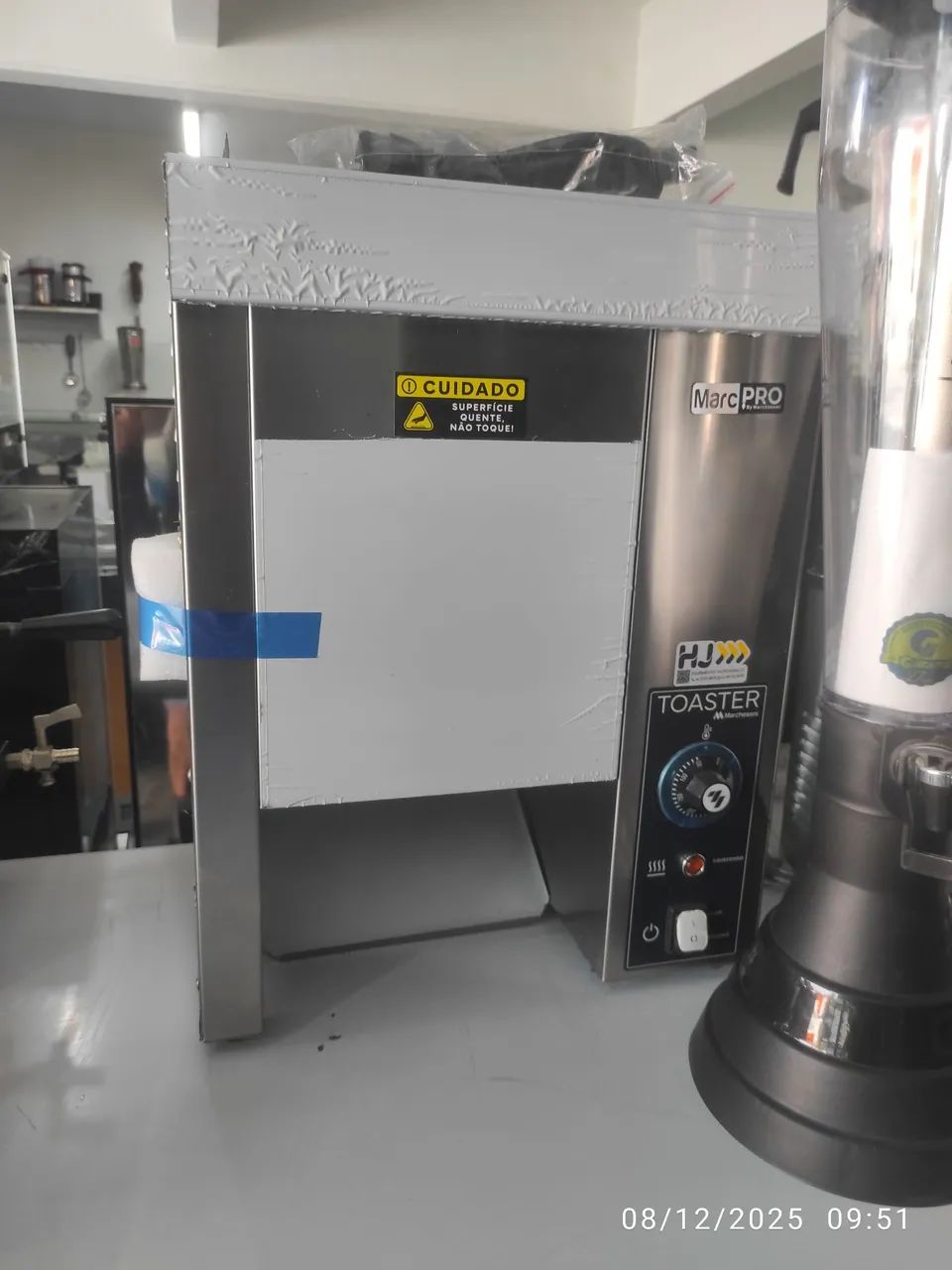 Bh Tostadeira de pães vertical Marchesoni 