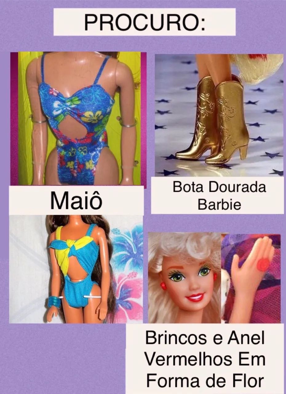 Itens Barbie - Foto 5