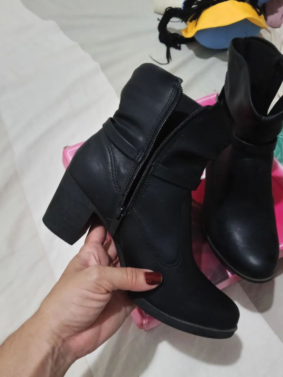 Bota Moleca cano baixo
