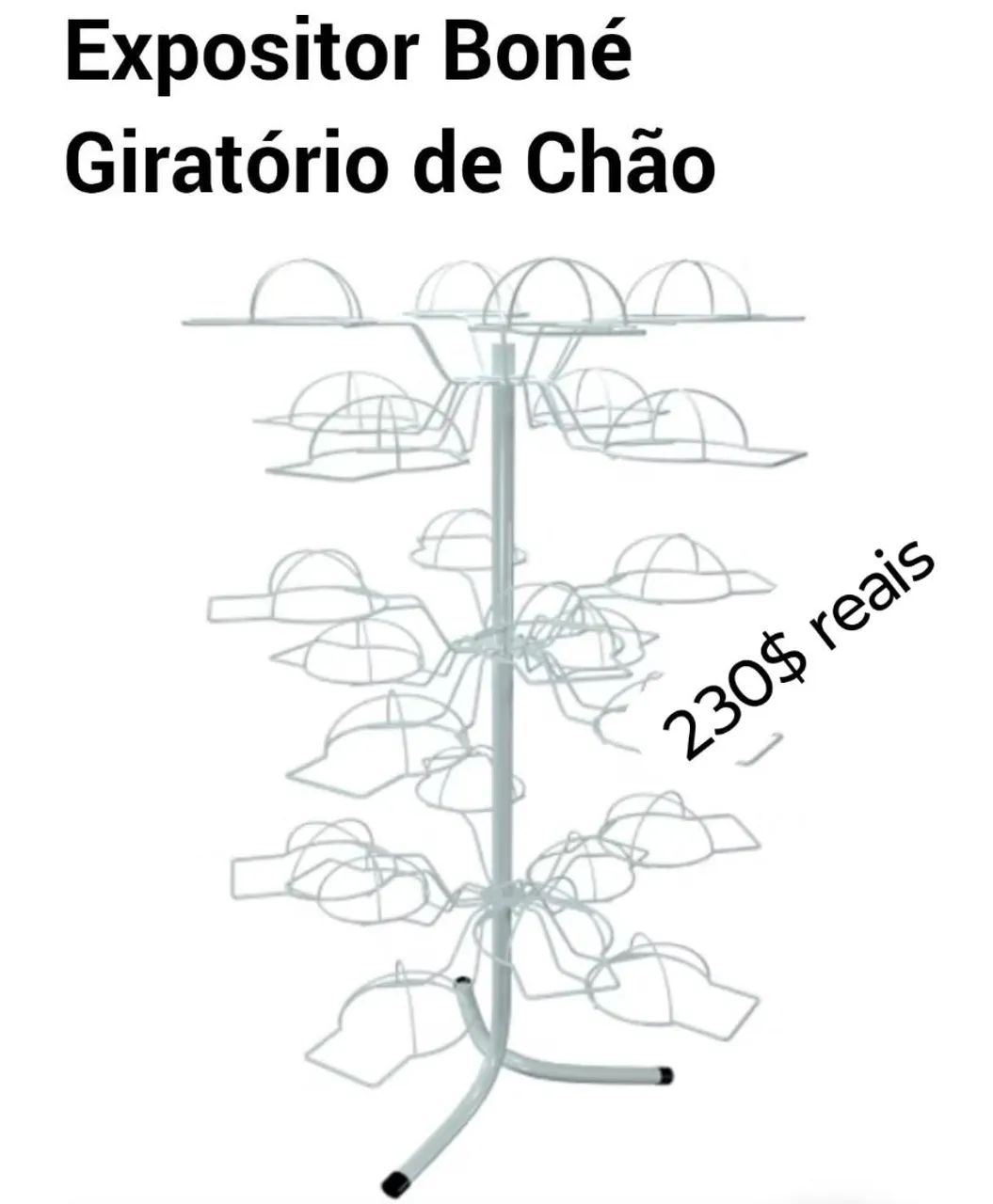 Expositor de boné 
