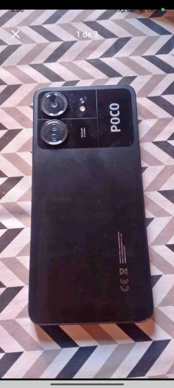 Poço c65 novo com caixa er tudo. 850
