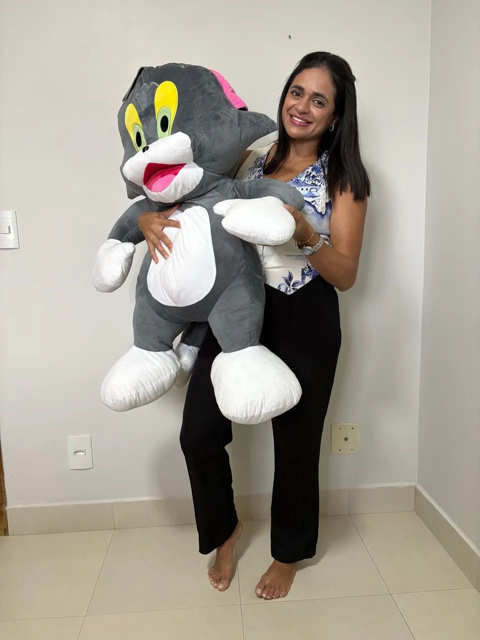Pelúcia gigante - Tom e Jerry - Foto 4