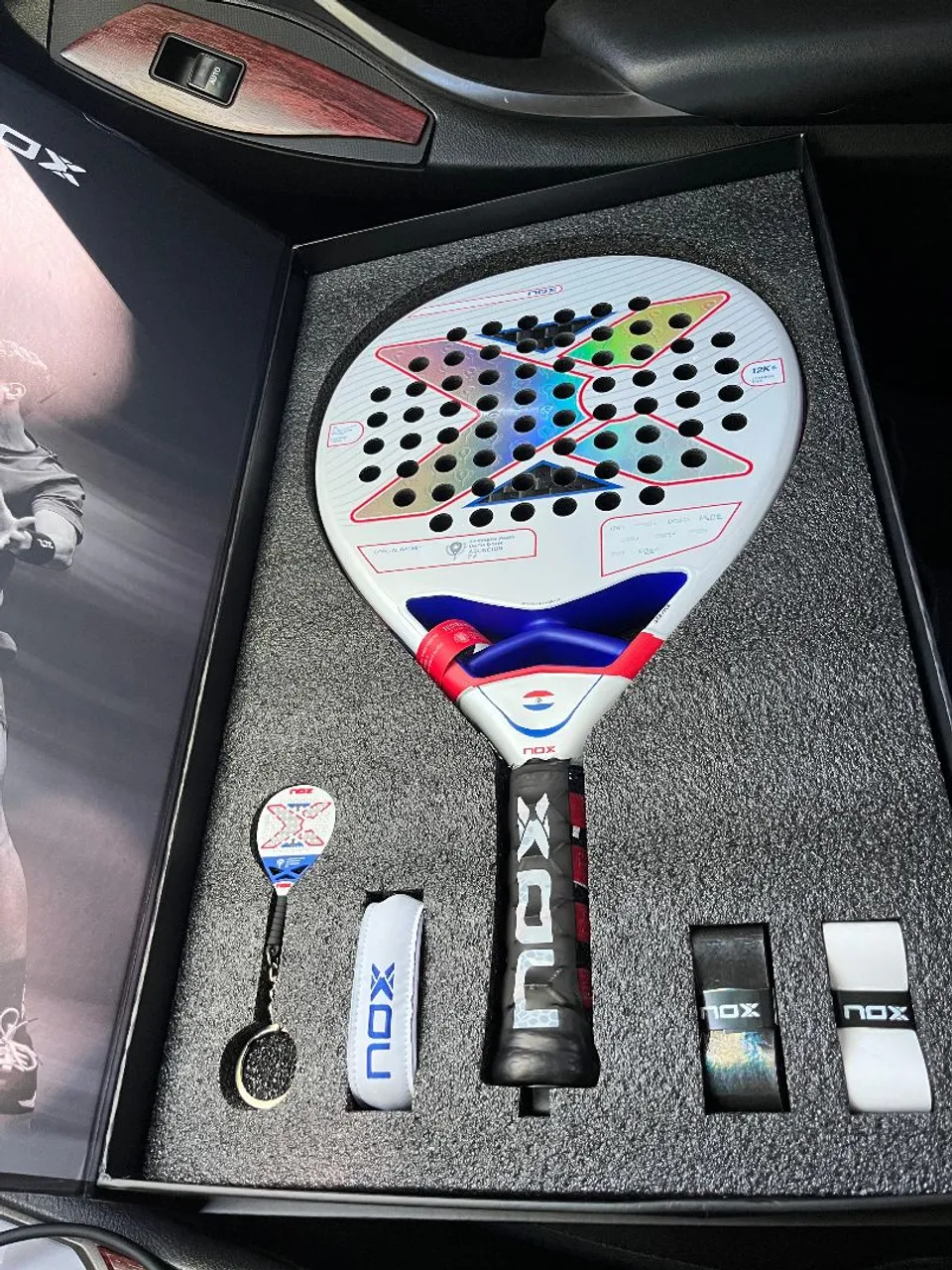 Raquete Nox - Oficial do Assunção Premiar Padel 2