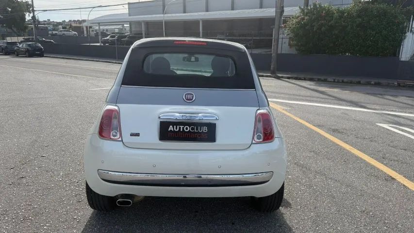 Fiat 500 Cabrio 2014 Automático 6 Marchas Conversível Topp - Foto 5