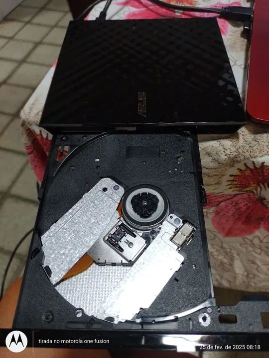 Gravador/ leitor de DVD/cd Externo ASUS