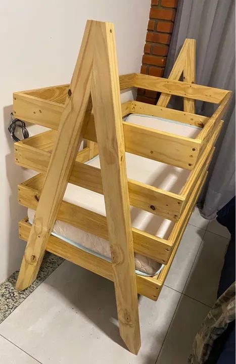 PROMOÇÃO - Cama infantil de madeira pinus - Foto 2
