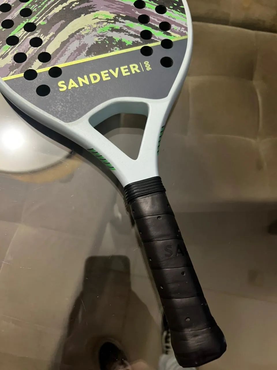 Raquete de beach tennis - Sandever zerada zerada!  - Foto 4