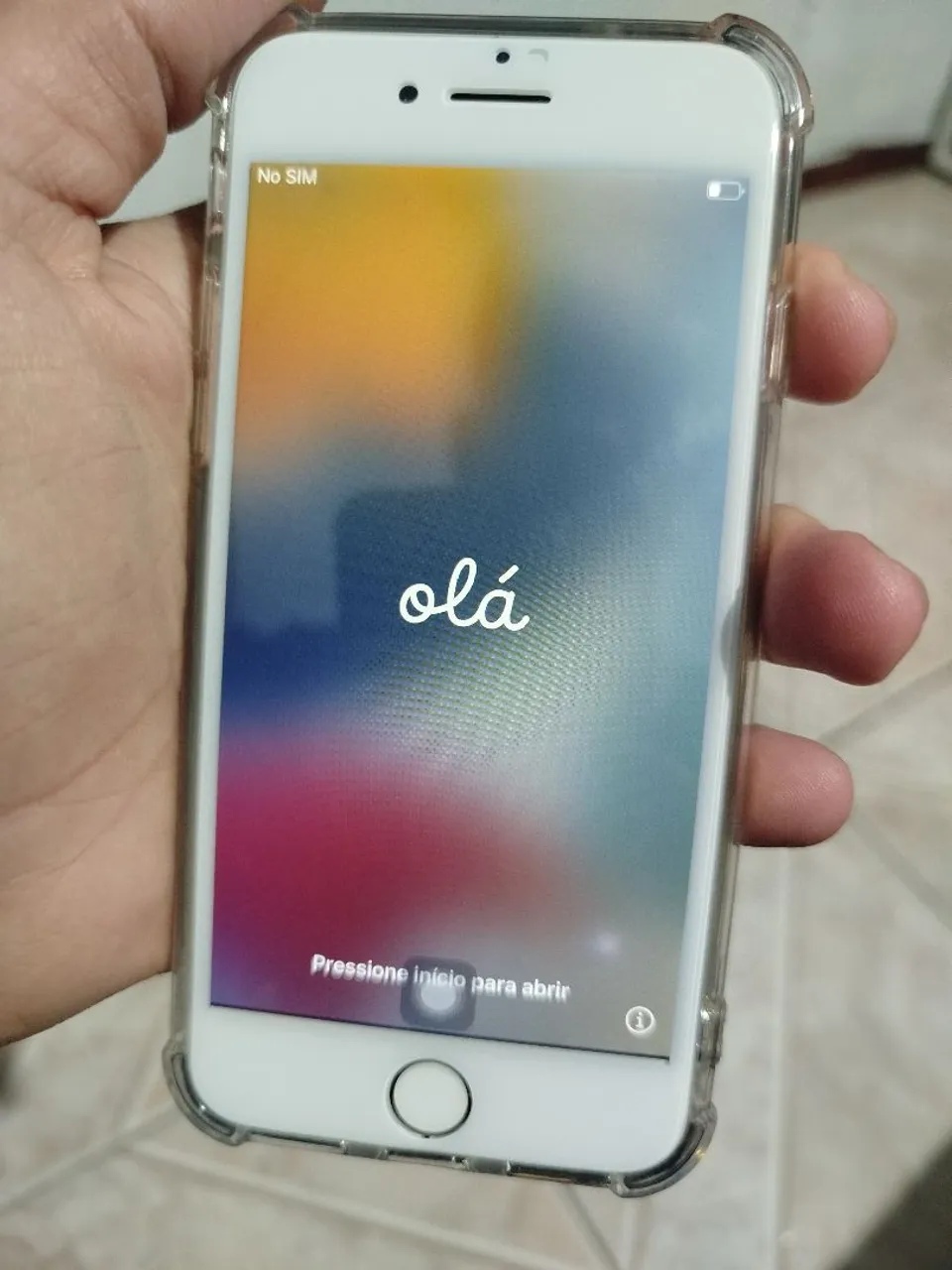 iPhone 7 - Bateria ótima 100% (nova) - tela e carcaça impecáveis - memória interna de 64gb