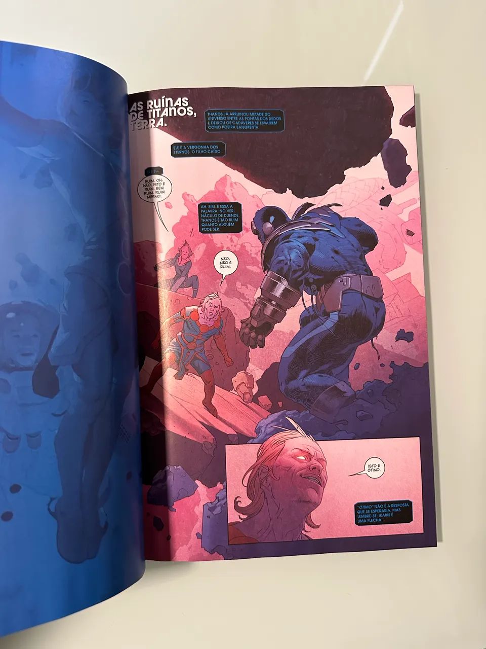 HQ Eternos vol 1 / Marvel / Panini - Foto 3