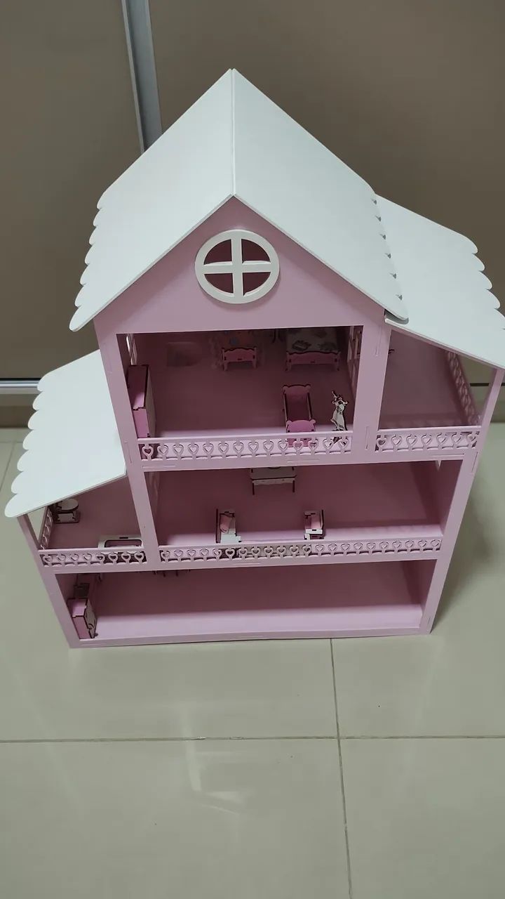 Casinha de boneca em mdf - Foto 3