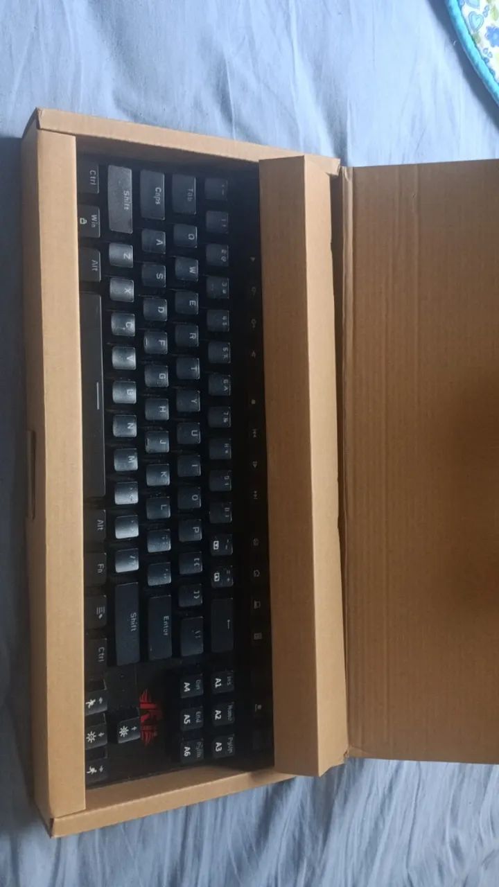 Teclado Mecânico Blue Switch Rii 908 - Metal - Loja oficial Rii - Foto 4