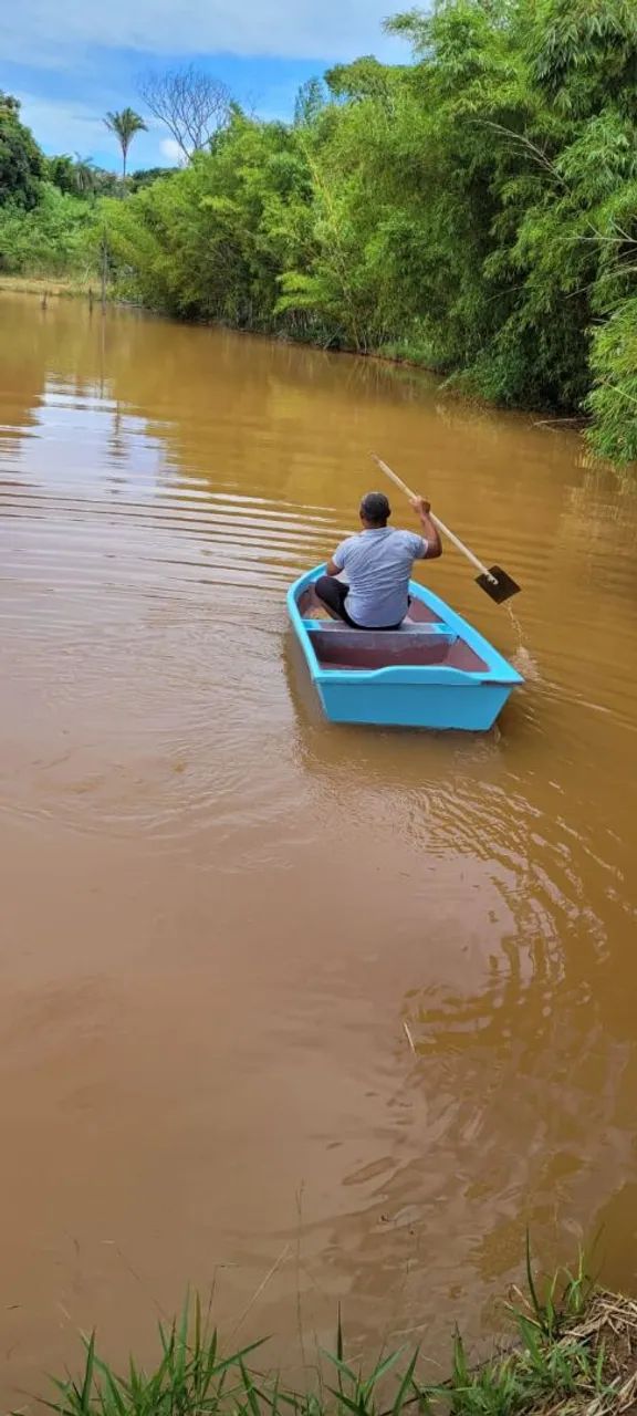 BARCO ( CANOA )  DE FIBRA DE VIDRO ! 