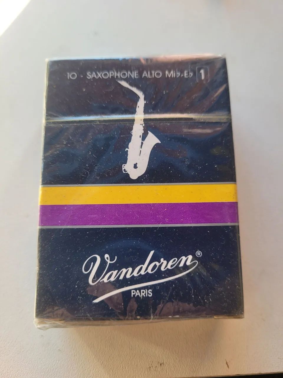 Palheta sax alto vandoren n1 caixa com 10