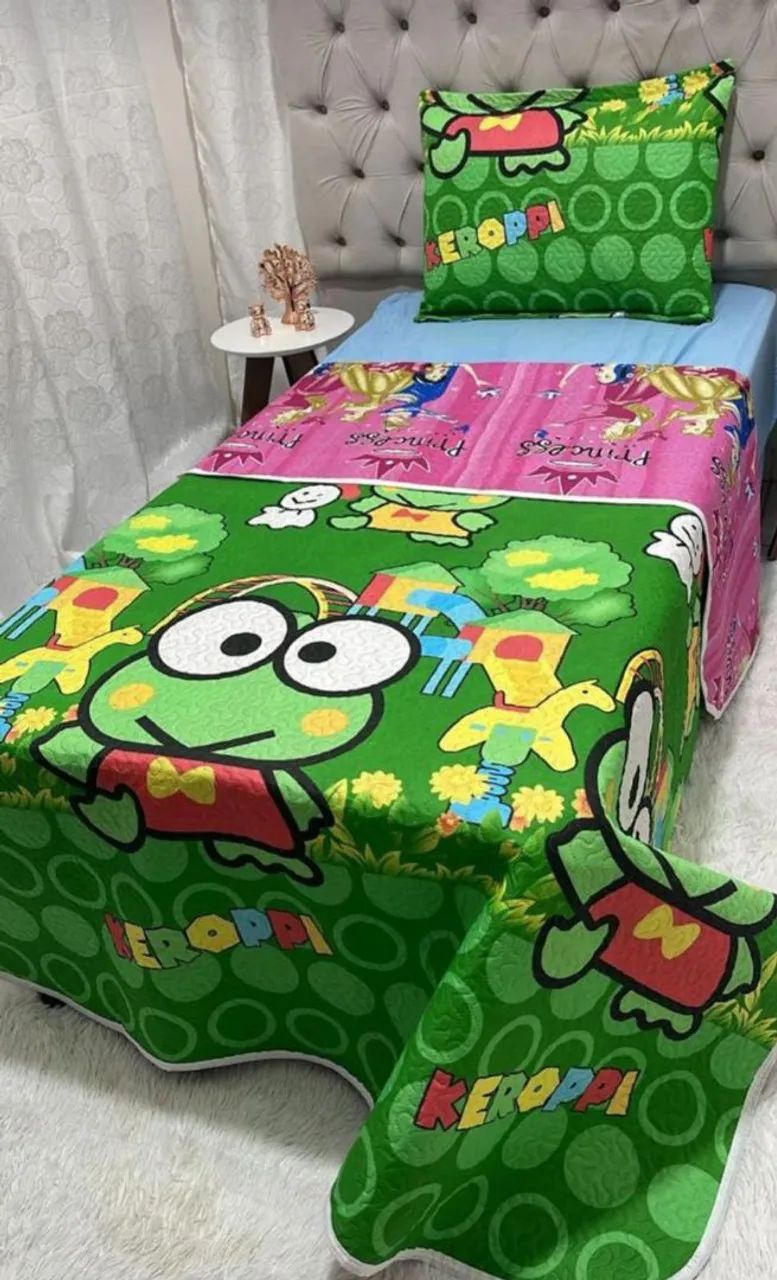 Cobre Leito Infantil Mickey Roadster Racers - Foto 4