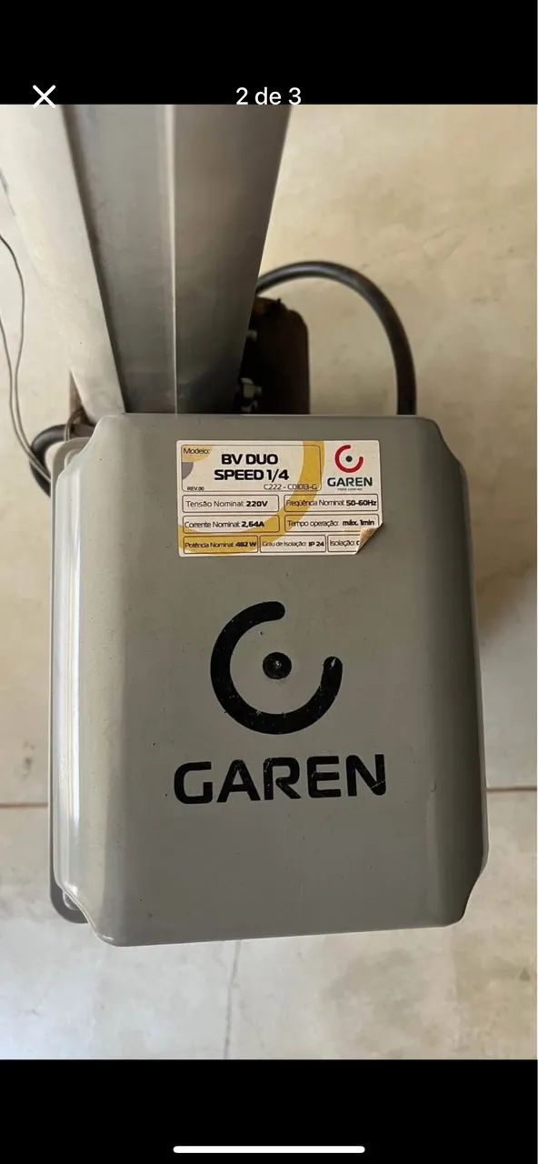 Motor Garen 1/4hp