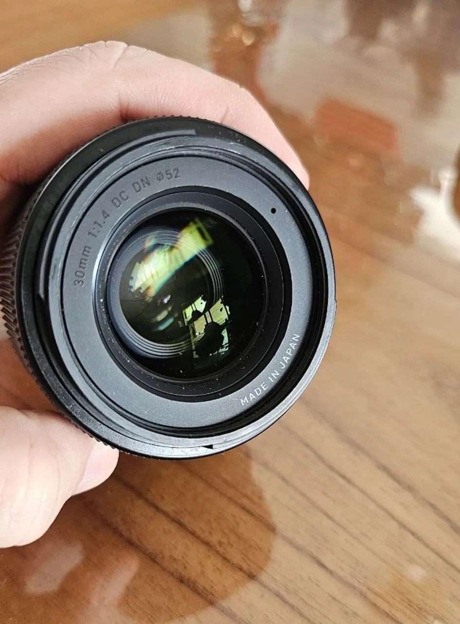 Lente Sigma emount 30mm 1,4 DC DN para SONY - Foto 3