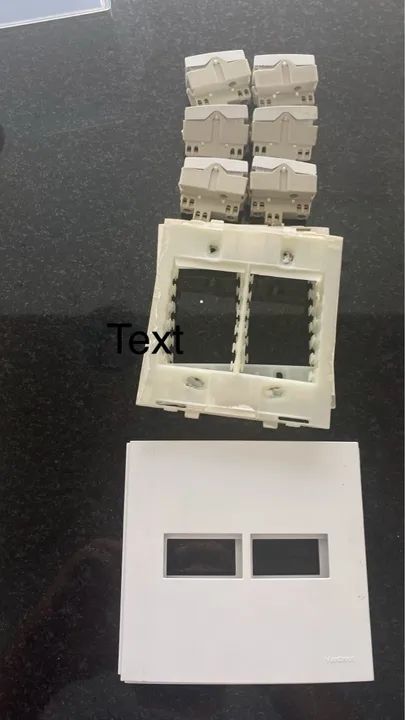 Módulos completos de interruptor e tomadas  - Foto 5