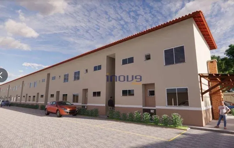 Apartamento com 2 dormitórios para alugar, 46 m² por R$ 600,00/mês - Gereraú - Itaitinga/C