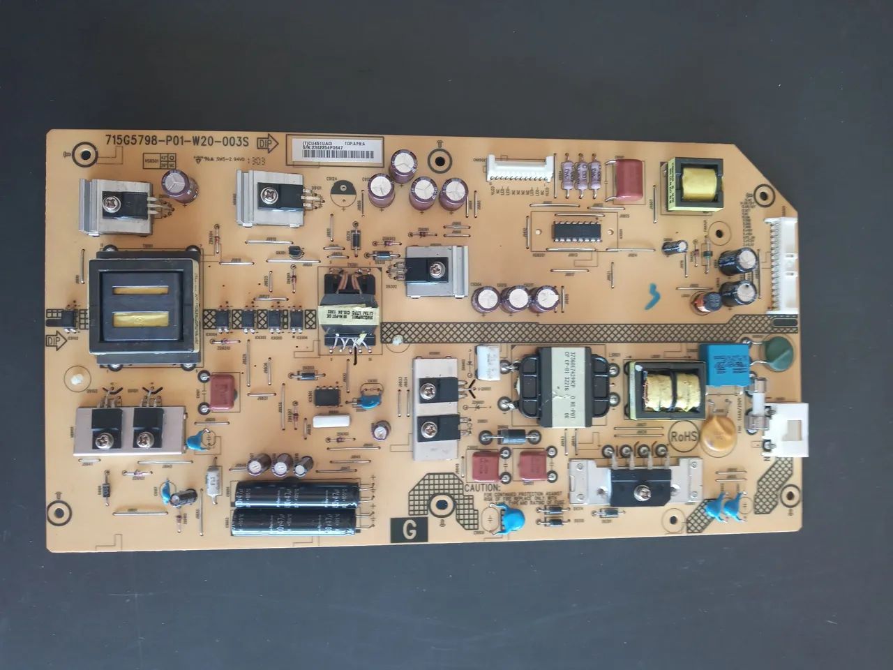 Placa Fonte TV 715G5798-P01-W20-003S