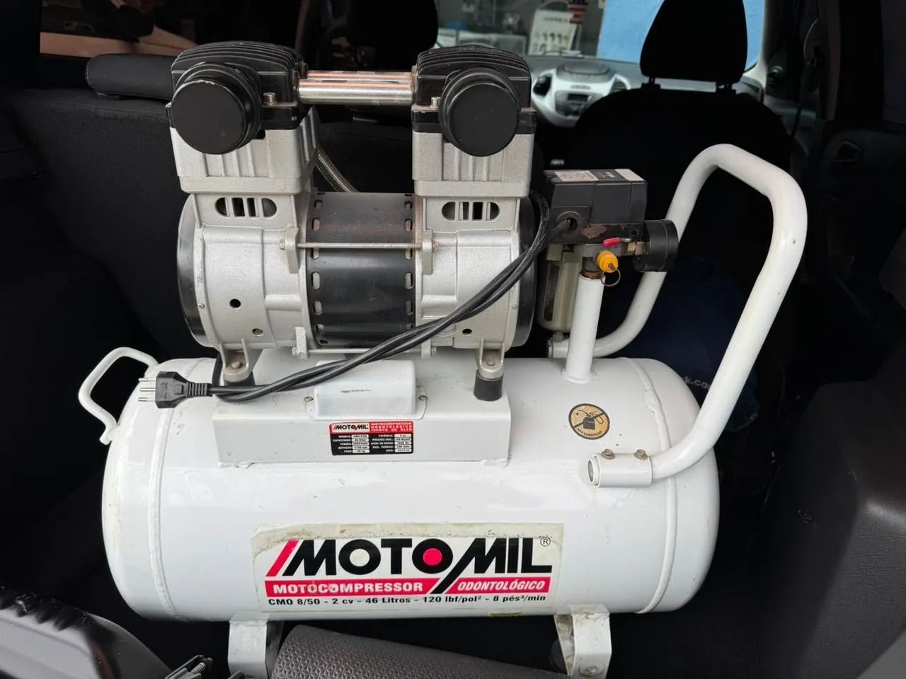 Compressor isento de óleo - odontológico 