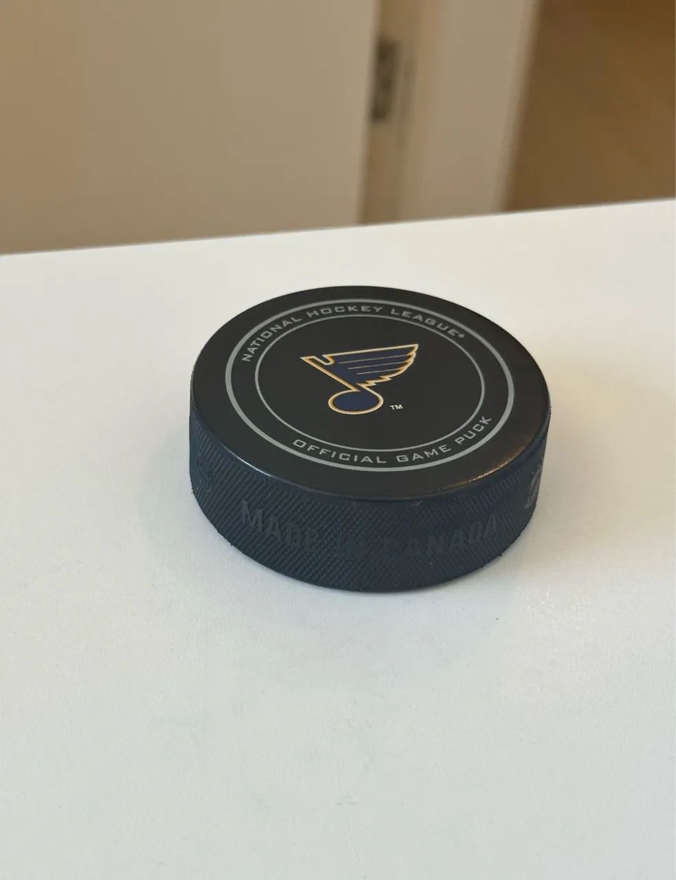 puck de hockey - st. louis blues (nhl) - Foto 4