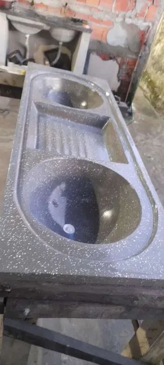 Pia de cozinha duas cubas