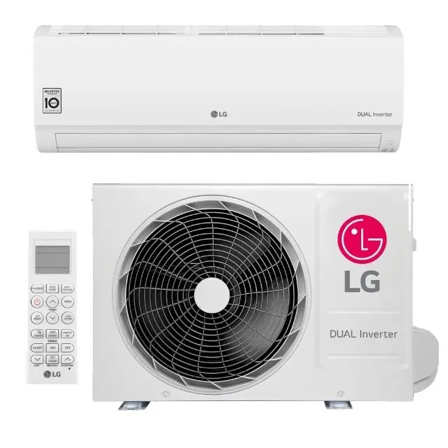 Ar Condicionado Split Hw Dual Inverter Voice Lg 12000 Btus Quente/frio Bivolt Monofasico
