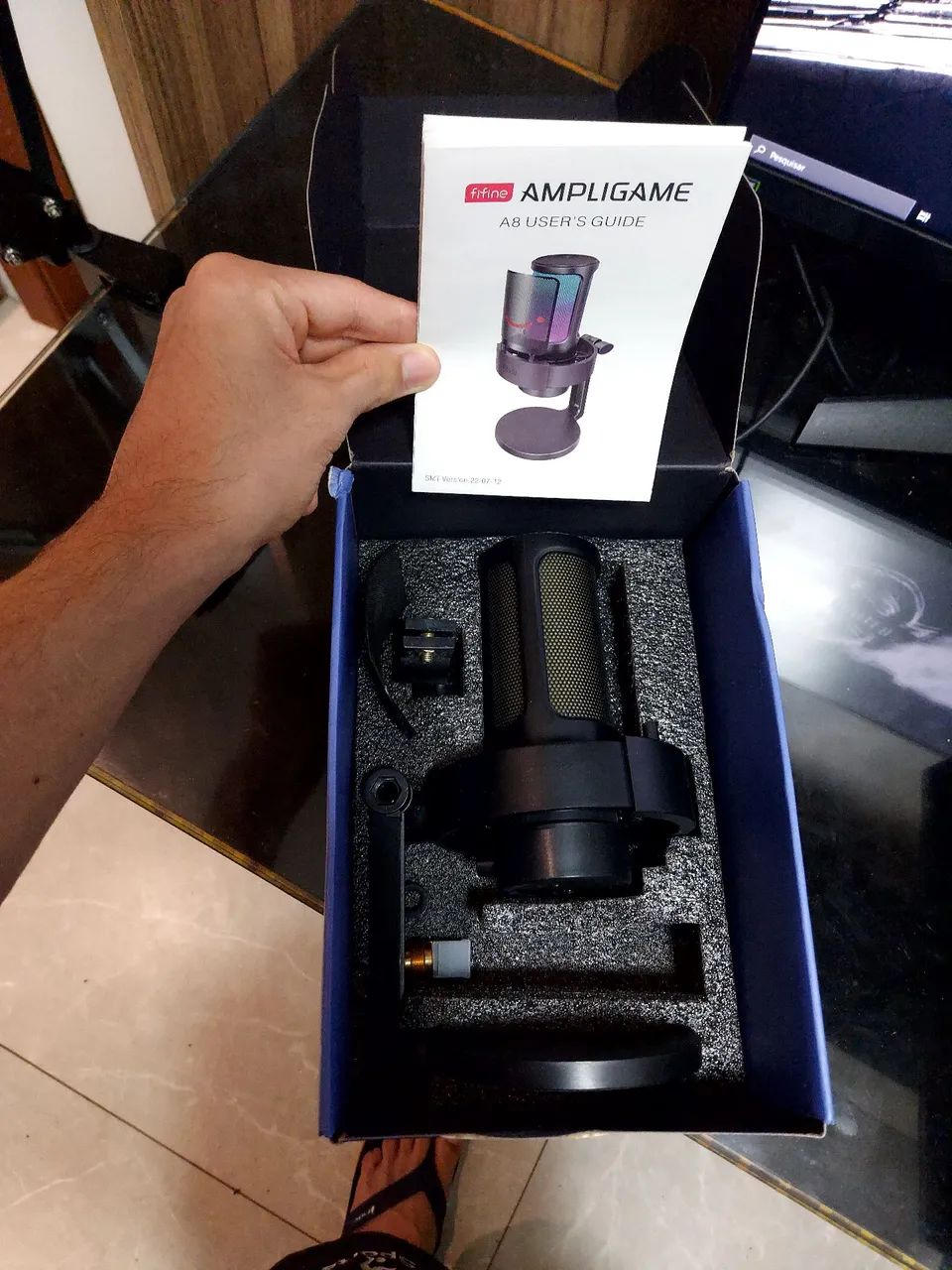 Microfone FIFINE A8  - Foto 4