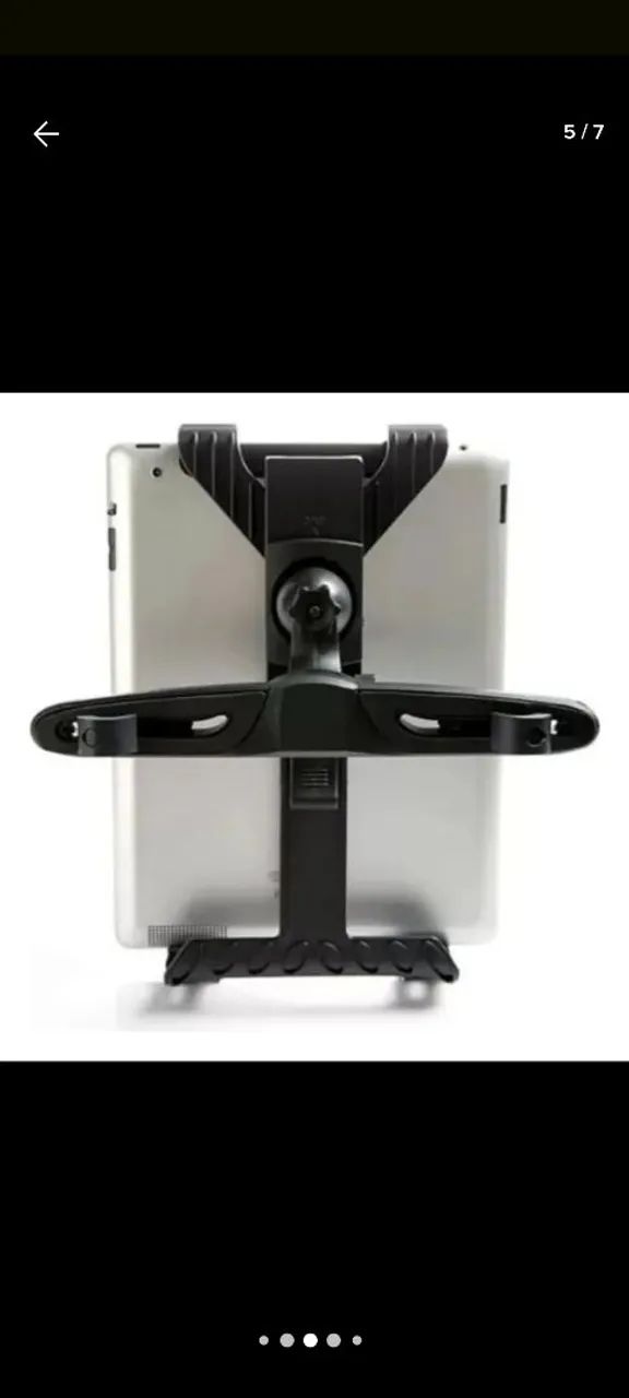 Suporte para tablet banco veicular - Foto 5
