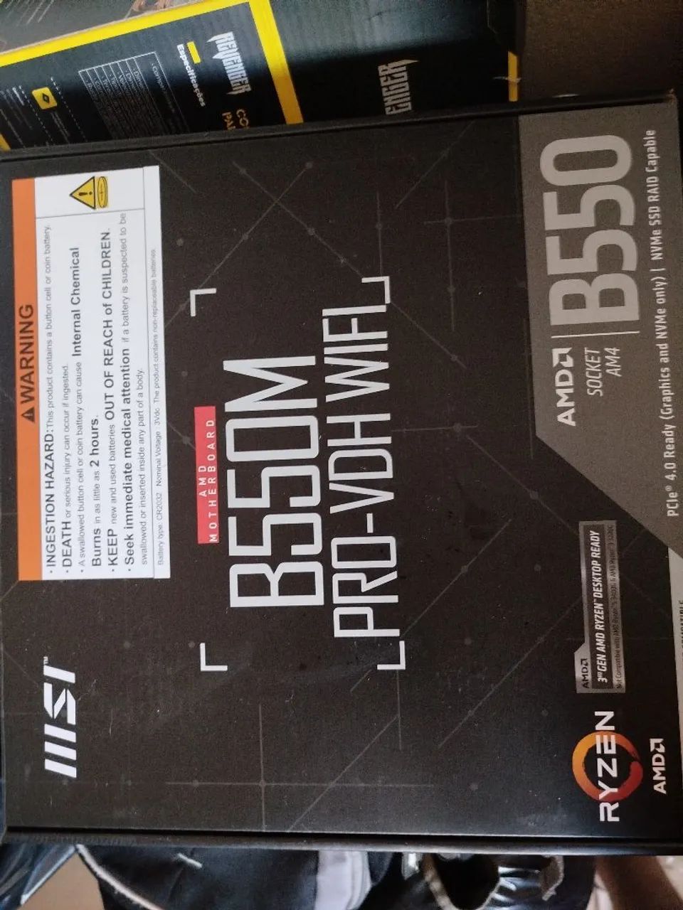 Placa-Mãe B550M PRO-VDH WIFI