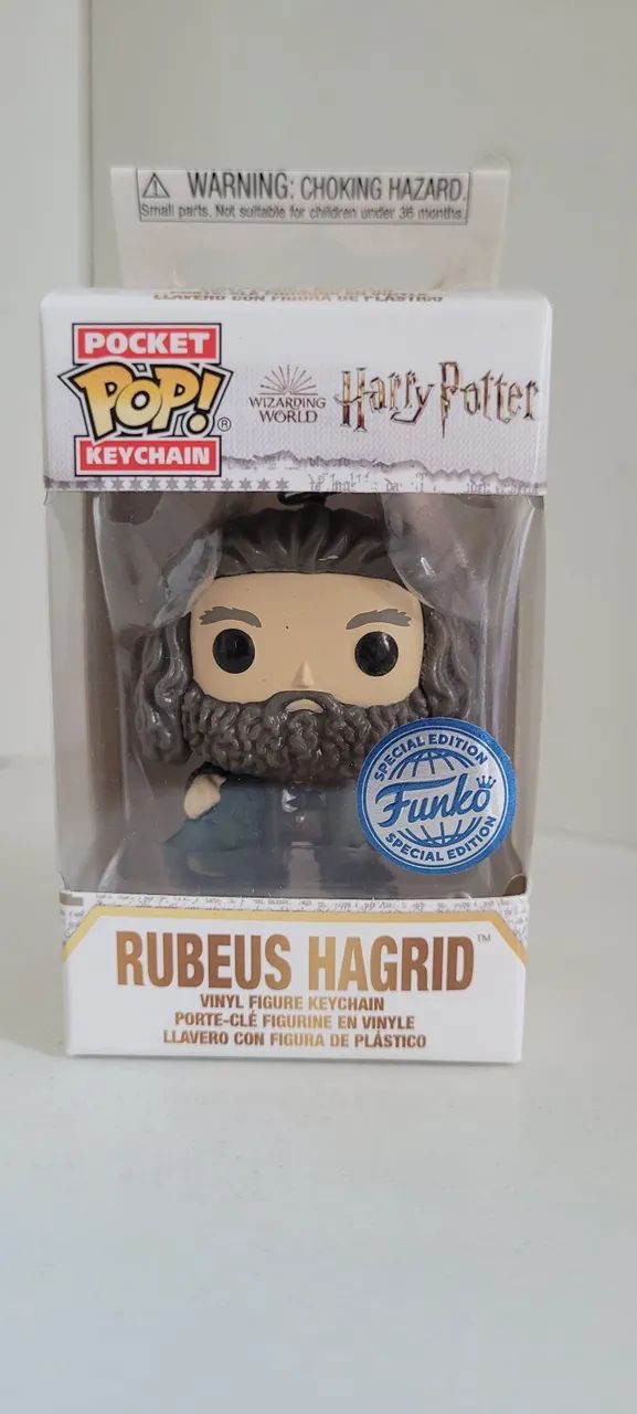 Funko Pop Keychain Rubeus Hagrid Harry Potter - Edição Especial